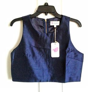 NWT L'ATISTE by Amy Crop Top